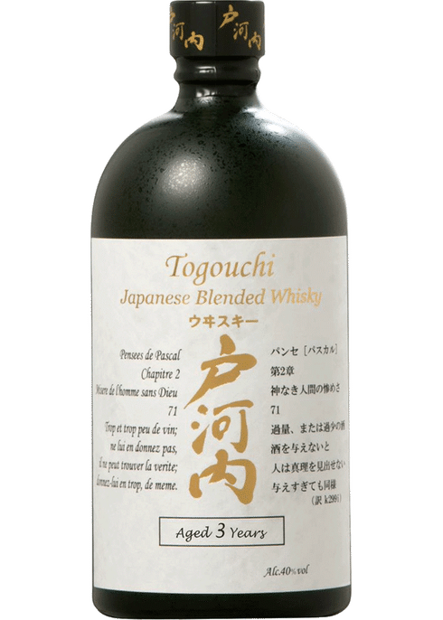 Togouchi 3 Year Japanese Whisky 750ml