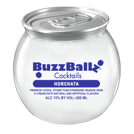 Buzzballz Chillers Horchata 200ml 15% ABV
