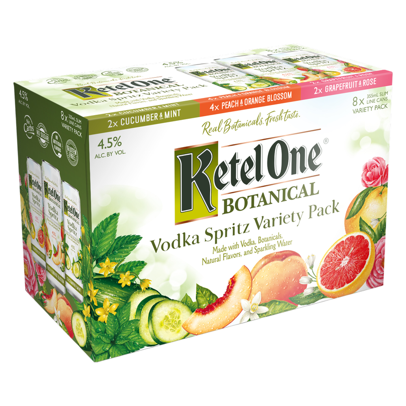 Ketel One Spritz Variety Pack 8pk 12oz Can