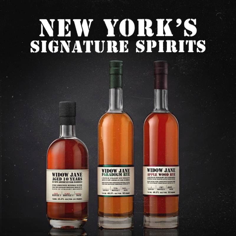 Widow Jane Apple Wood Straight Rye Whiskey 750ml