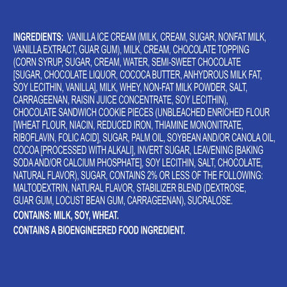 Dippin' Dots Cookies & Cream Ice Cream Sundae Cups 4ct