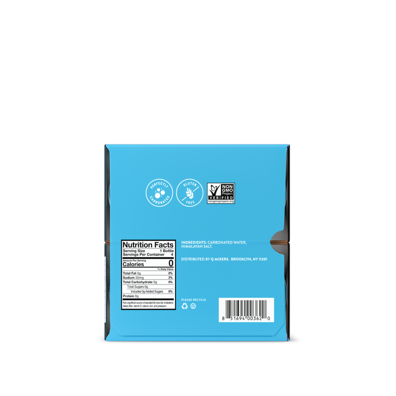 Q Drinks Club Soda 4pk 6.7oz Btl