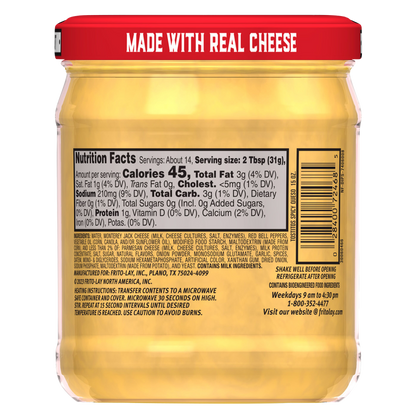 Tostitos Spicy Queso Dip 15oz