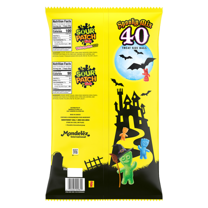 Sour Patch Kids Assorted Spooky Mix 40 Count
