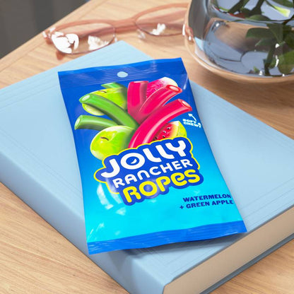 Jolly Rancher Ropes Watermelon & Green Apple, 6 oz