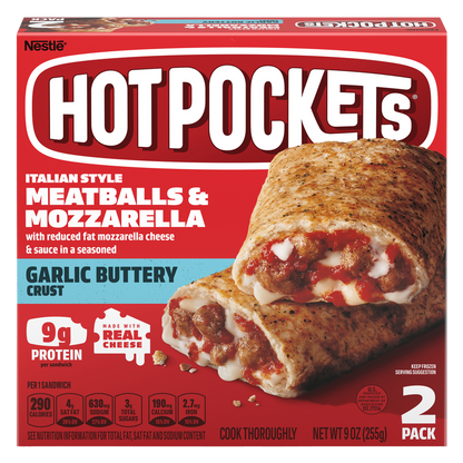 Hot Pockets Meatball & Mozzarella 2ct 9oz