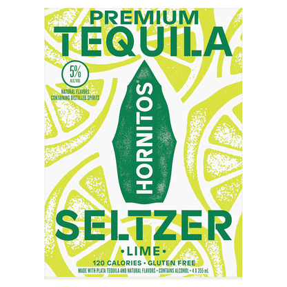 Hornitos Tequila Seltzer Lime 4pk 12oz Can 5.0% ABV