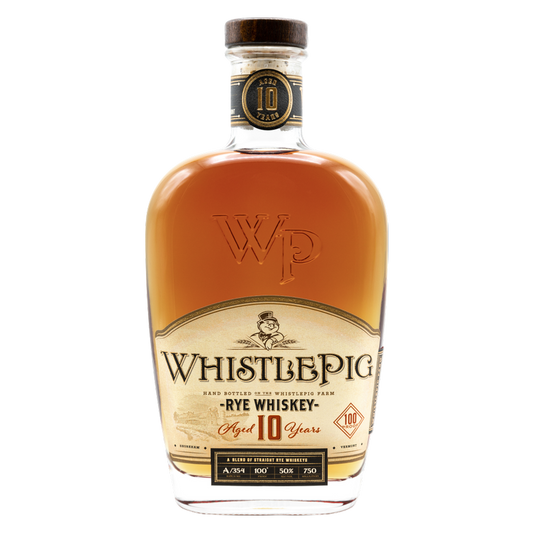 WhistlePig Rye 10YR Gopuff Single Barrel Select 750ml (100 Proof)