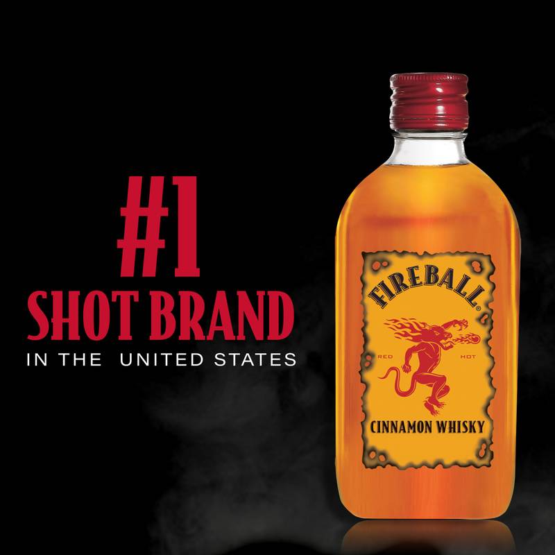 Fireball Hot Cinnamon Blended Whisky 200ml (66 Proof)