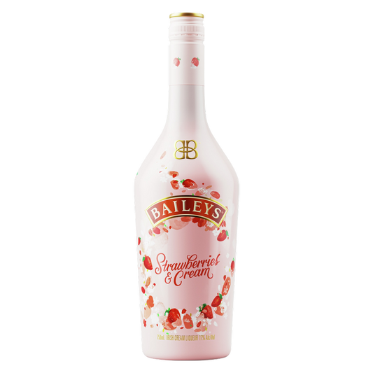 Baileys Strawberries & Cream Liqueur 750ml (34 proof)