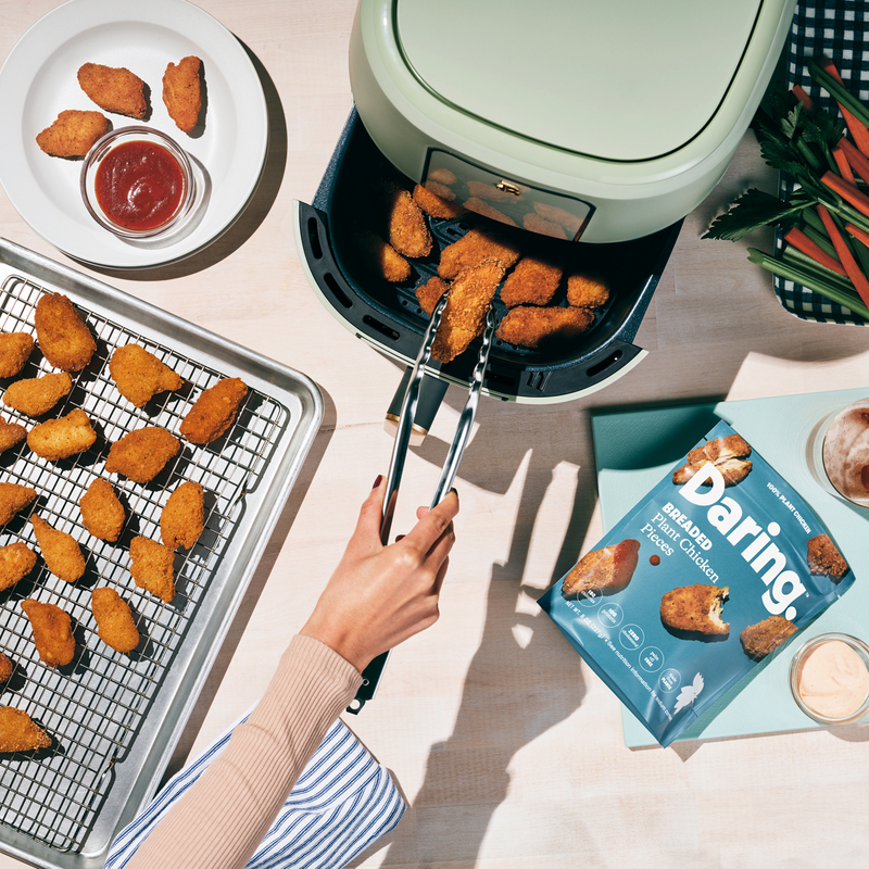 Daring Breaded Plant-Based Chicken Wings, Gluten-Free, 8oz