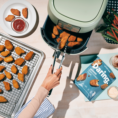 Daring Breaded Plant-Based Chicken Wings, Gluten-Free, 8oz