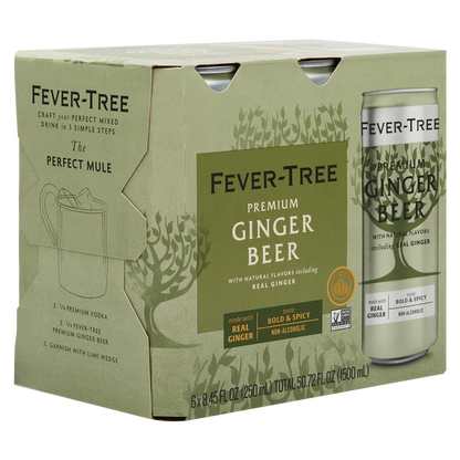 Fever-Tree Ginger Beer 250ml 6pk