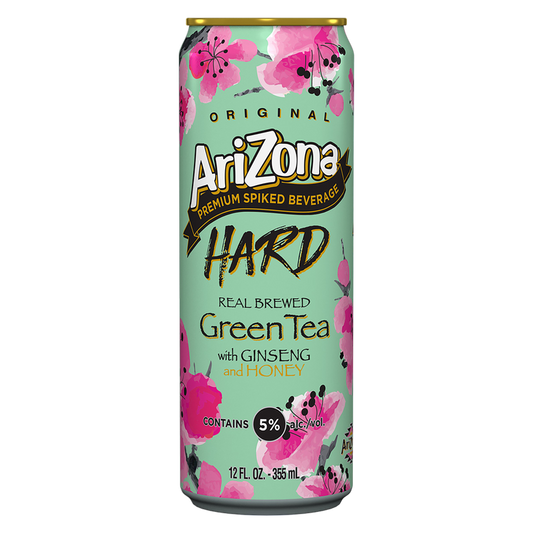 Arizona Hard Green Tea Single 12oz Can 5% ABV