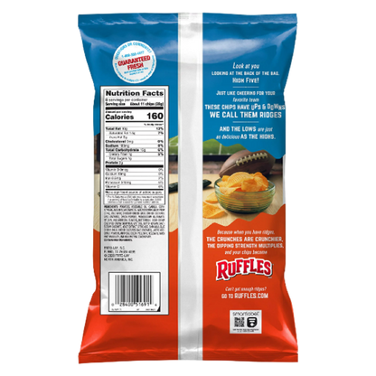 Ruffles Cheddar & Sour Cream, 8oz