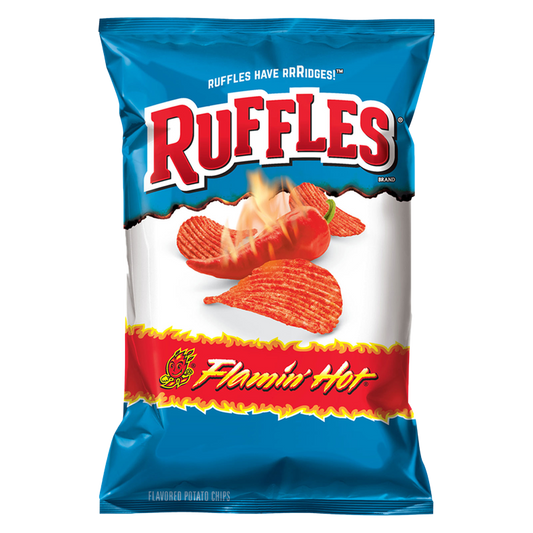 Ruffles Flamin' Hot Potato Chips 8oz