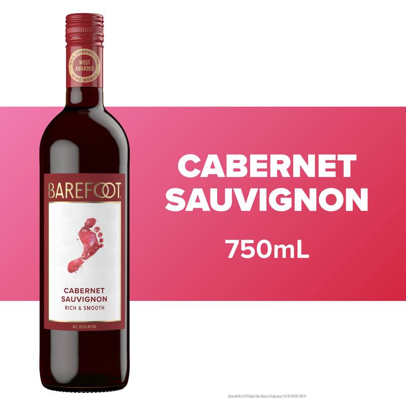Barefoot Cabernet Sauvignon 750ml