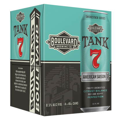 Boulevard Brewing Company Tank 7 American Saison 4pk 16oz Can