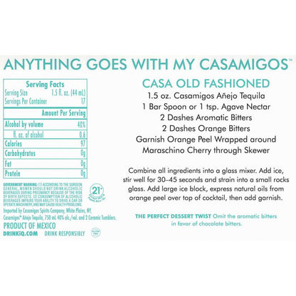 Casamigos Anejo Gift Set 750ml