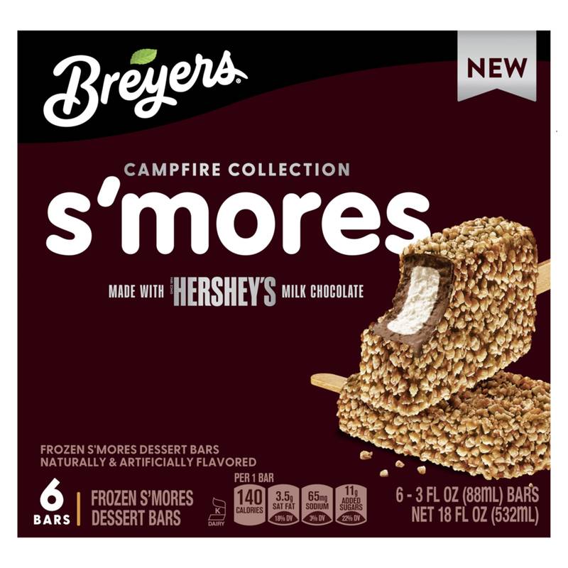Breyers Hershey's S'mores Sticks 6ct
