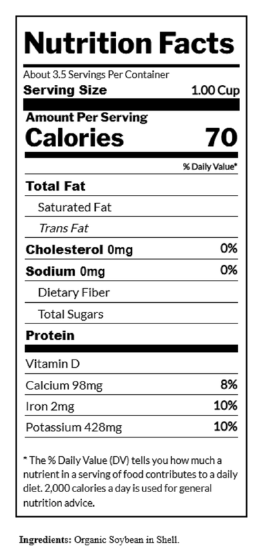 Woodstock Organic Whole Pod Edamame 10oz