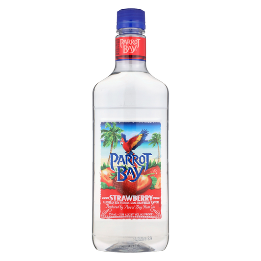Parrot Bay Strawberry Rum Pet 750ml (70 proof)