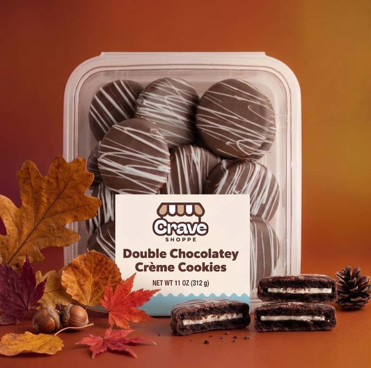 Double Chocolate Creme Cookies - 11 oz