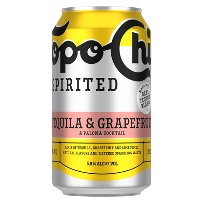 Topo Chico Spirited Tequila & Grapefruit 4pk 12oz cans 5.9% ABV