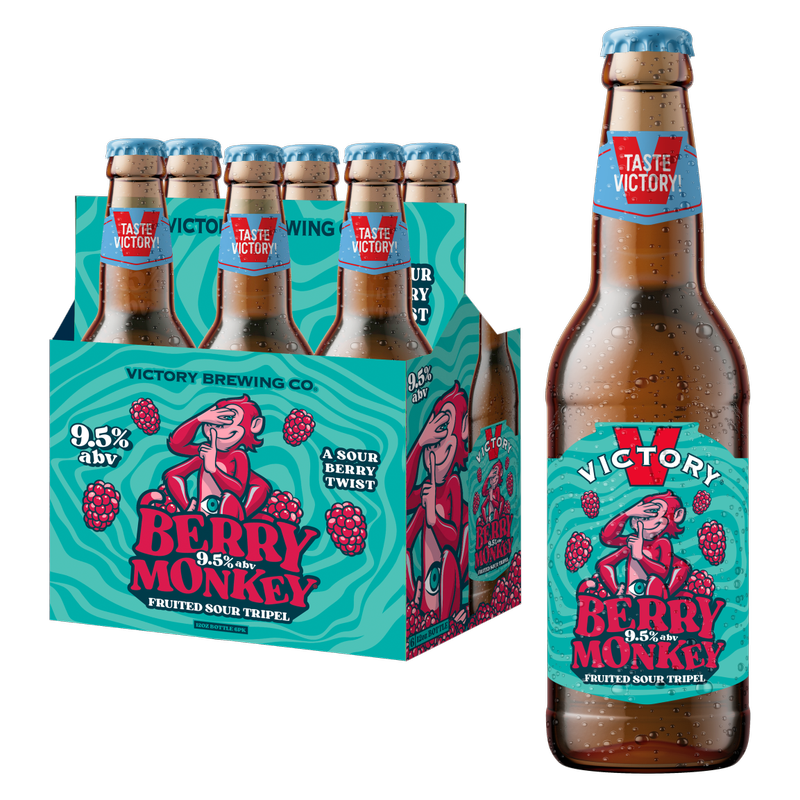 Victory Berry Monkey 6pk 12oz Btl 9.5% ABV