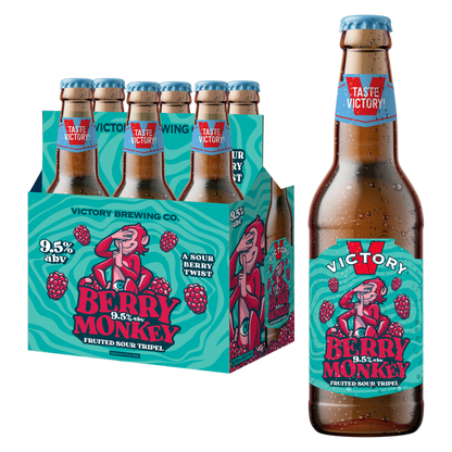 Victory Berry Monkey 6pk 12oz Btl 9.5% ABV