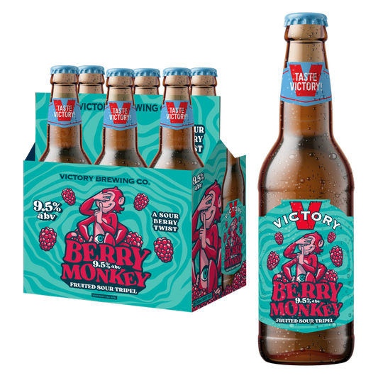 Victory Berry Monkey 6pk 12oz Btl 9.5% ABV