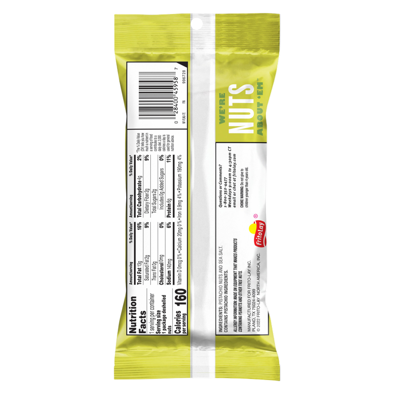 Nut Harvest Salted Pistachios 1.75oz
