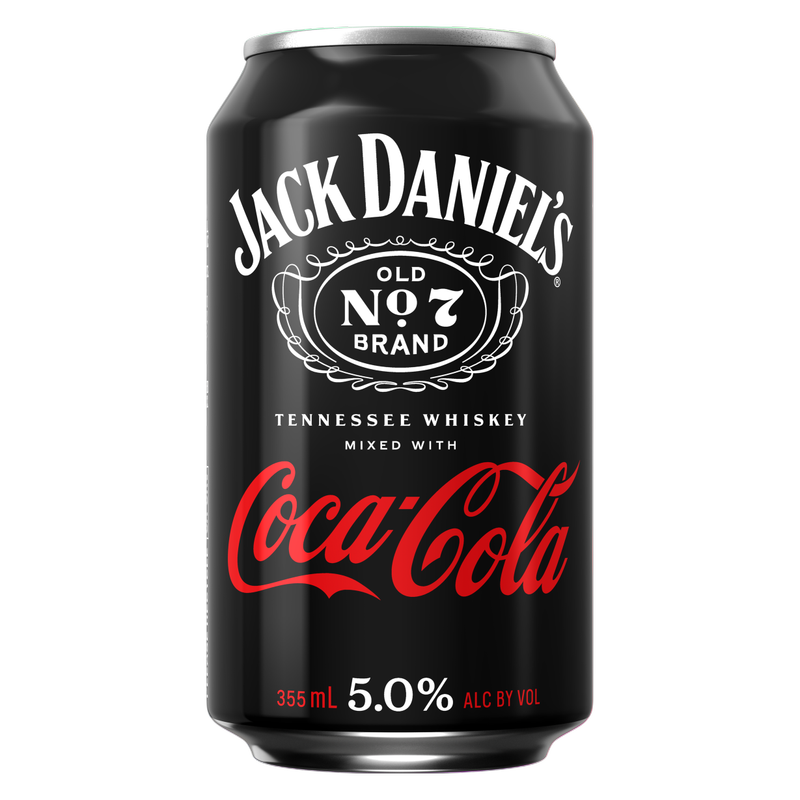 Jack Daniel's & Coke 4pk 355ml Can 5% ABV