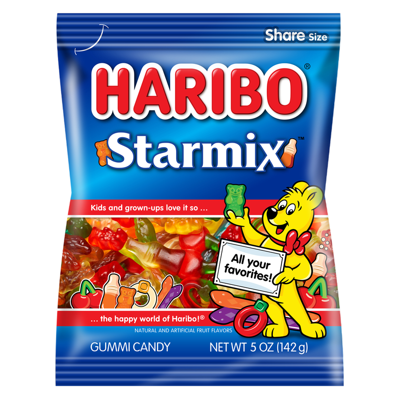 Haribo Starmix Gummi Candy 5oz
