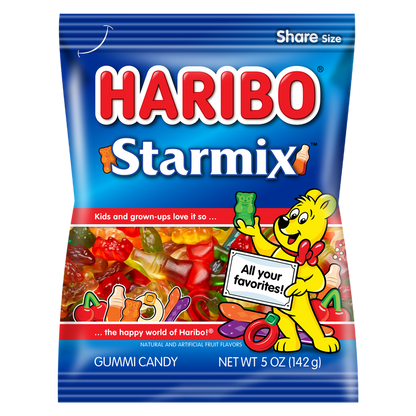 Haribo Starmix Gummi Candy 5oz