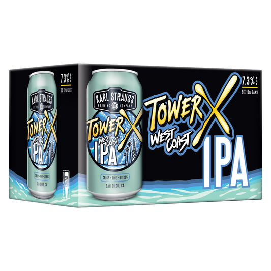 Karl Strauss X Tower 6PKC 12OZ