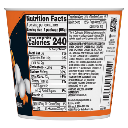 Cheetos Bold & Cheesy Mac & Cheese Cup 2.32oz