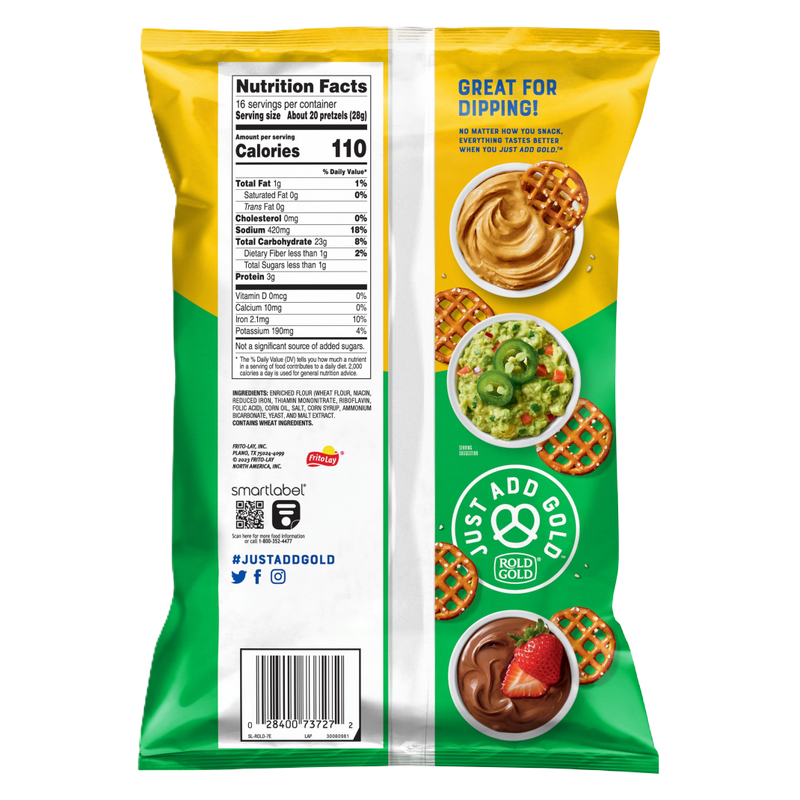 Rold Gold Pretzels Waffles, 16oz