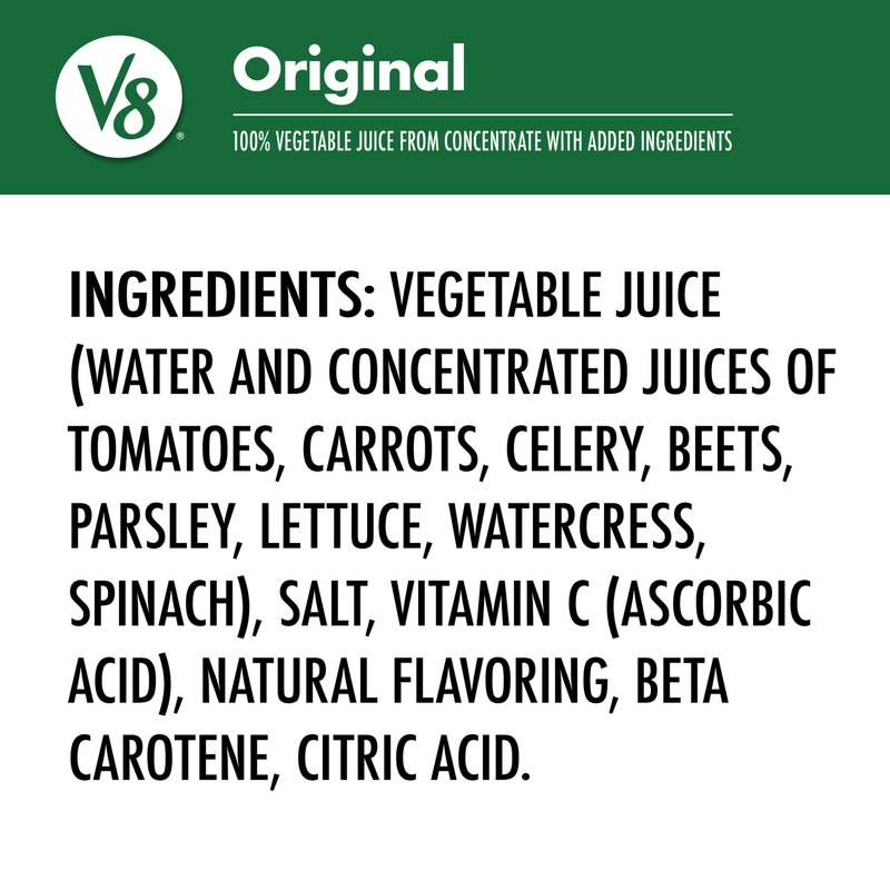 V8 Original Vegetable Juice 12oz