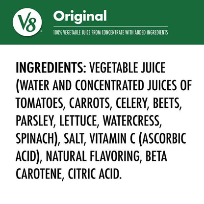 V8 Original Vegetable Juice 12oz