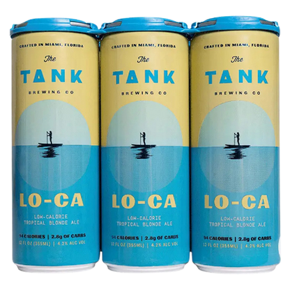 Tank Brewing Lo-Ca Tropical Blonde Ale 6pk 12oz Can 4.2% ABV