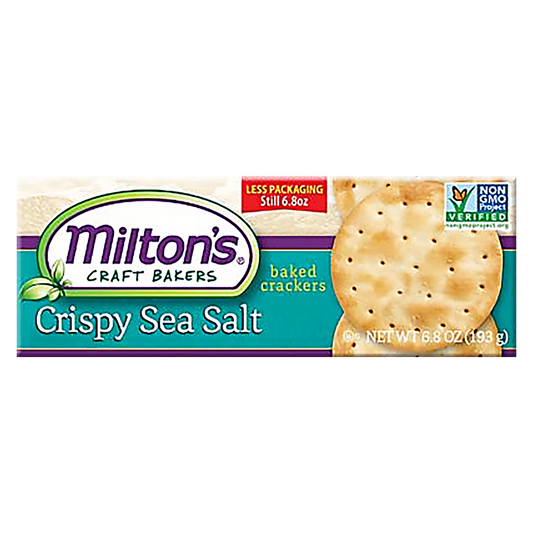 Milton's Crackers Crispy Sea Salt