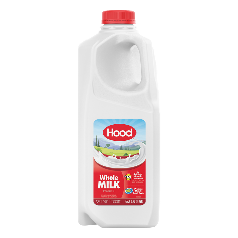 Hood Whole Vitamin D Milk -  1/2 Gallon