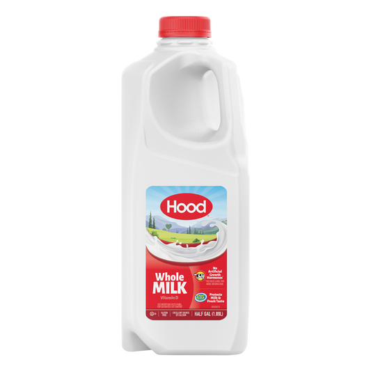 Hood Whole Vitamin D Milk -  1/2 Gallon