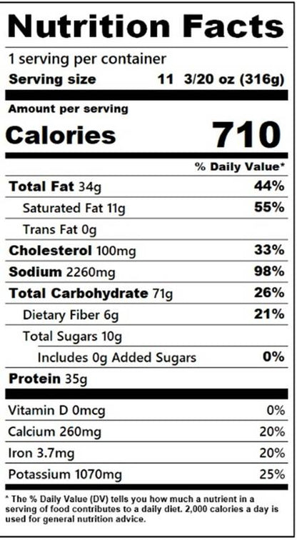 Diablo Chicken Wrap - 11.5oz