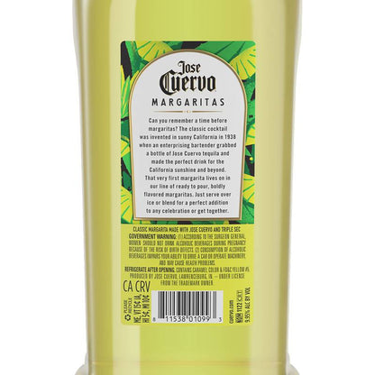 Jose Cuervo Authentic Margarita Classic Lime Ready to Drink Cocktail 1.75L 9.95% ABV