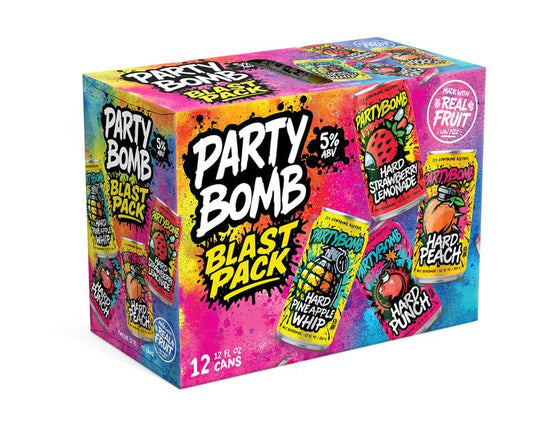 Partybomb Blast Pack Variety Pack 12pk 12oz Can 5% ABV