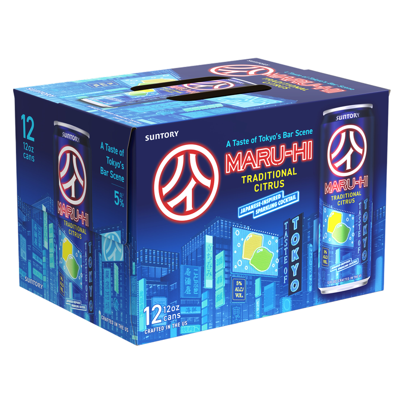 Suntory Maru-Hi Traditional Citrus 12pk 12oz Can 5% ABV