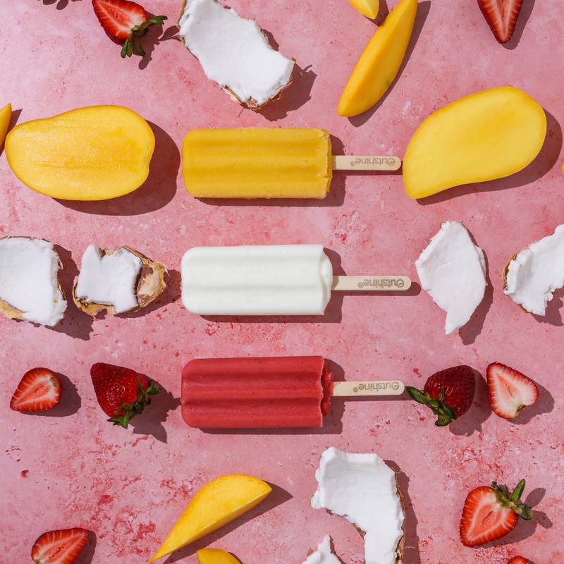 Outshine Strawberry Frozen Fruit Bars, 6ct