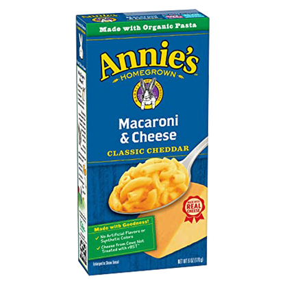 Annie's Homegrown Classic Cheddar Macaroni & Cheese 6oz